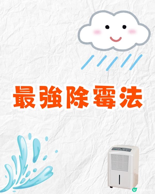 牆身發霉點處理❓教你1招最強除霉法💪梳打粉+白醋其實無用⁉️