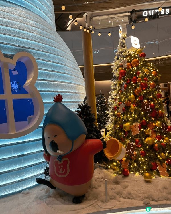 東涌東薈城 聖誕裝飾好得意 好適合黎買新衫新褲新鞋 再影埋聖...