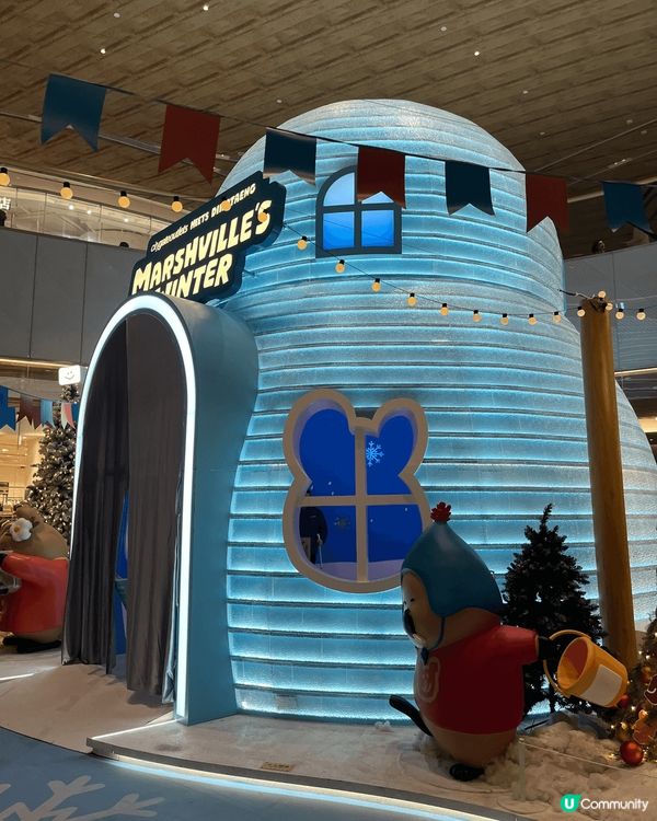 東涌東薈城 聖誕裝飾好得意 好適合黎買新衫新褲新鞋 再影埋聖...