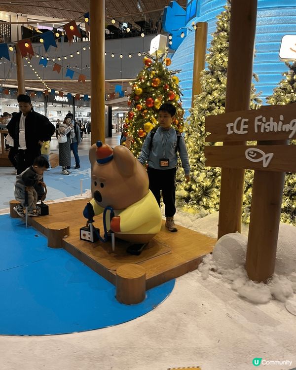 東涌東薈城 聖誕裝飾好得意 好適合黎買新衫新褲新鞋 再影埋聖...