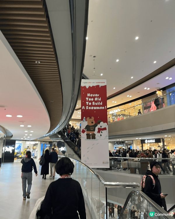 東涌東薈城 聖誕裝飾好得意 好適合黎買新衫新褲新鞋 再影埋聖...