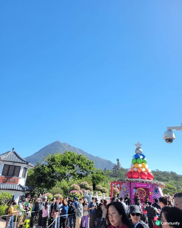 昂平聖誕市集，一個宗教共融的地方，帶著西方宗教的節日佈置，別...