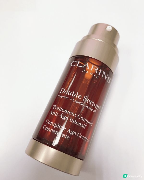 clarins double serum 每日護膚嘅必要程序...