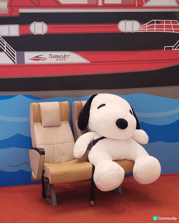 聖誕打卡活動不可以錯過上環信德中心Snoopy, 大大隻Sn...