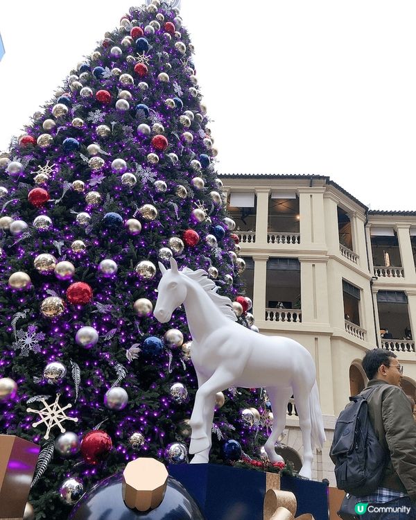 聖誕一定係出去大館或者去商場打卡影相啦！夠曬氣氛！