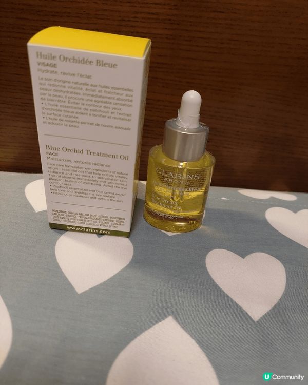 CLARINS的蘭花油 Blue Orchid Treatm...