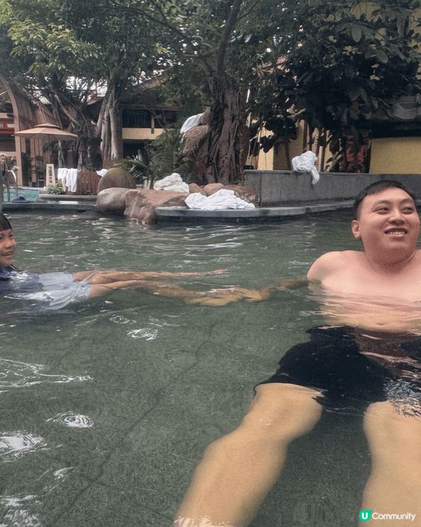 聖誕必去珠海御溫泉酒店度假打卡，冬天浸溫泉真的是一大享受，御...