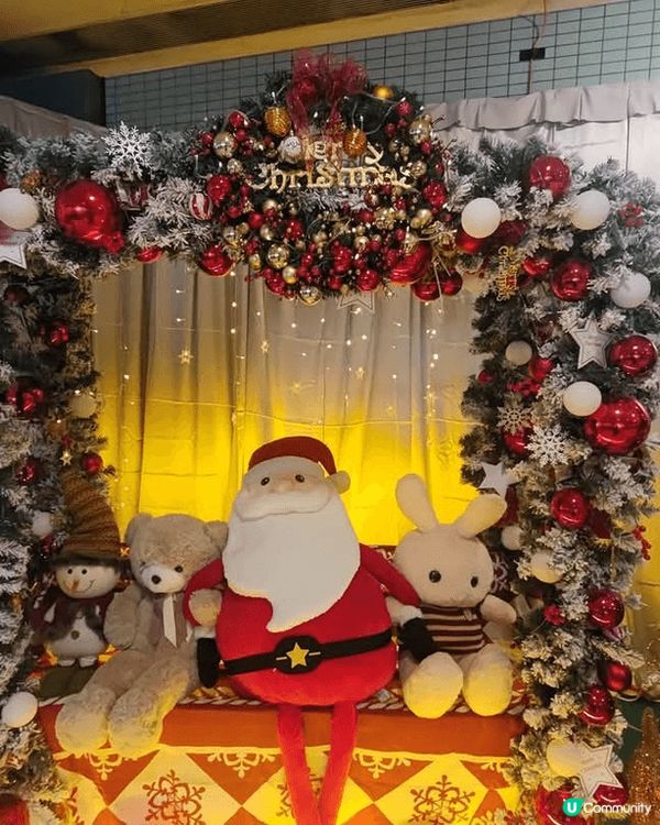 圖一: 柯士甸站聖誕擺設。圖2: W HOTEL聖誕裝飾。圖...