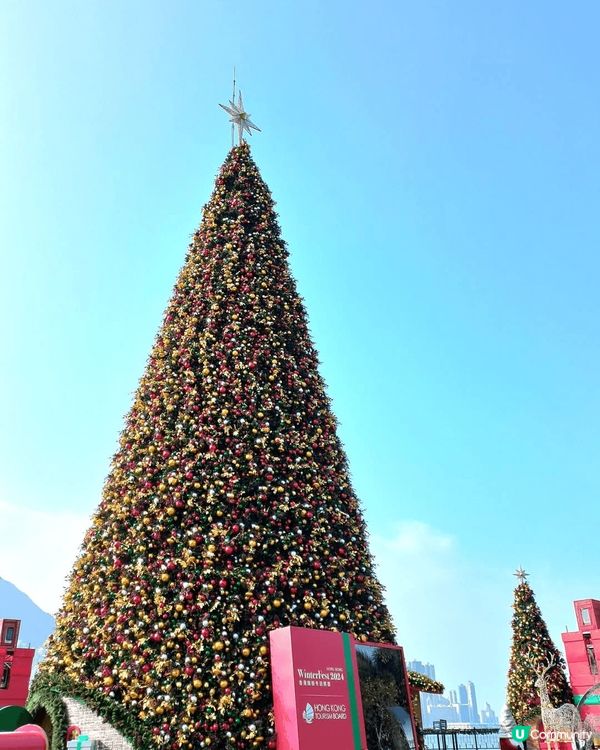 圖一: 柯士甸站聖誕擺設。圖2: W HOTEL聖誕裝飾。圖...