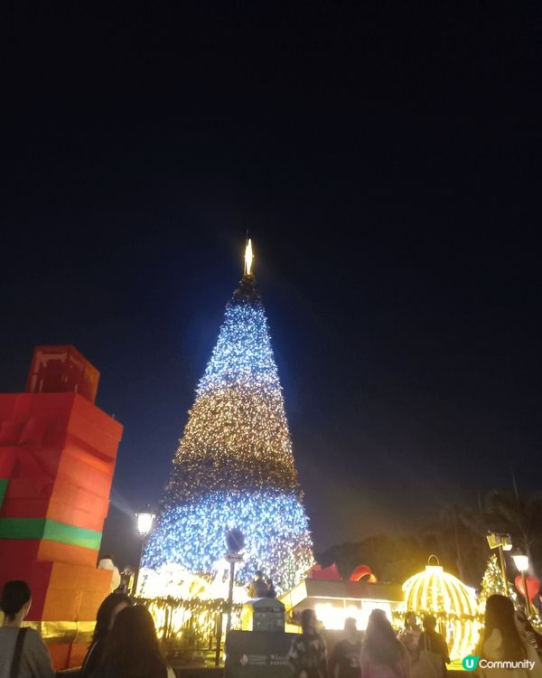 聖誕啱去西九海邊睇聖誕樹仲有因為冬天容易乾燥所以用sabon...