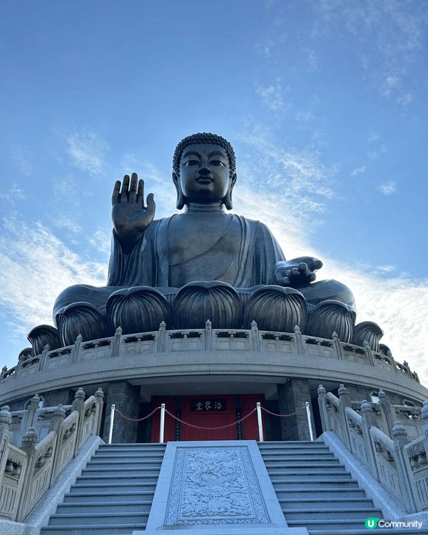 位於昂坪的打卡熱點，是一個很不錯的旅遊地方！乘搭360的纜車...