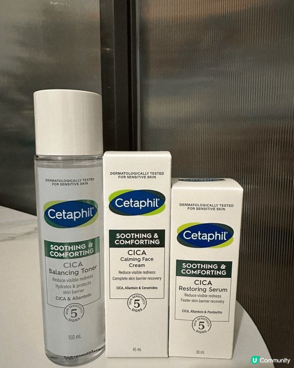 Cetaphil舒特膚積雪草舒敏系列 每個轉季，乾燥天氣都會...