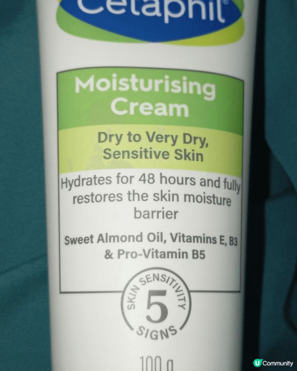 這是醫生開的 Cetaphil 護膚霜，適合濕疹敏感肌，臉及...