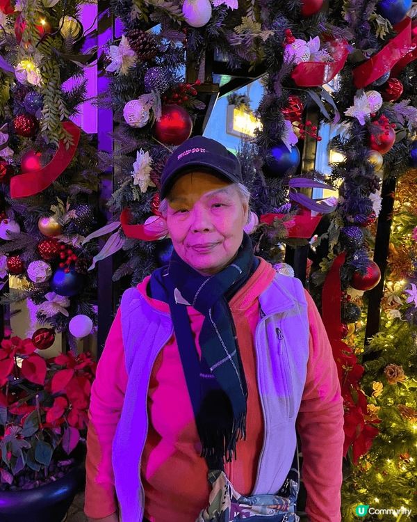 聖誕難得同媽媽去打卡，去左好多商場影相，包括尖沙咀1881 ...