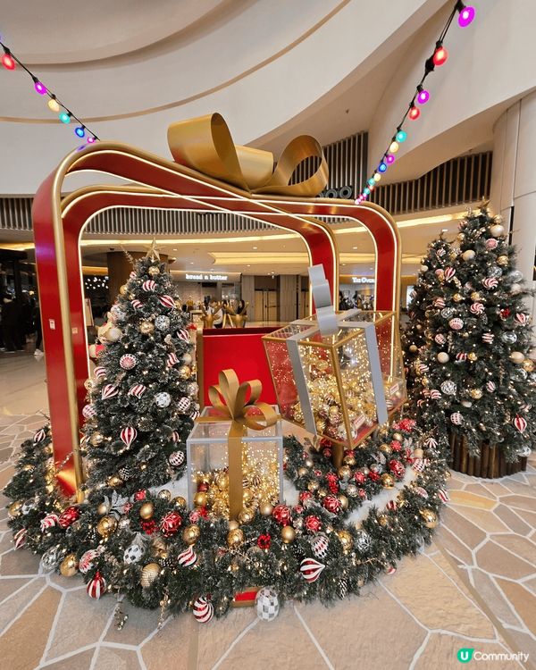 將軍澳Popcorn 商場，聖誕裝飾很美，購物、揾食很多，鄰...