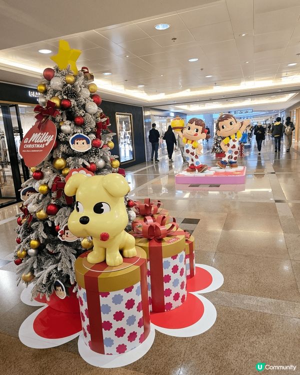 好可愛牛奶妹同牛奶仔登陸海港城，好多打咭位要影相好好影。又有...