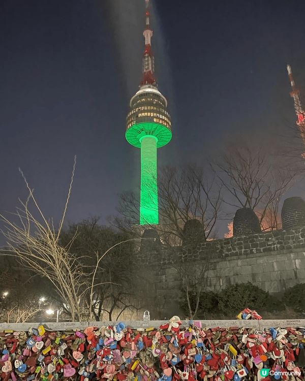 聖誕打卡熱點推介韓國南山塔特別適合落雪時去更有浪漫氣氛，正如...