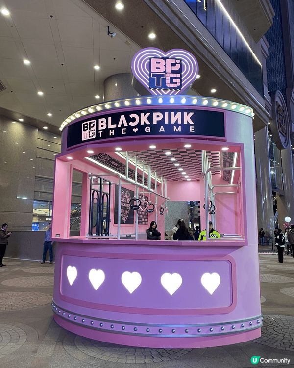 銅鑼灣有靚靚Black Pink 心心聖誕樹，鍾意嘅朋友仔唔...