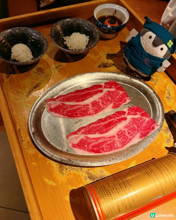 和牛壽喜燒正😚