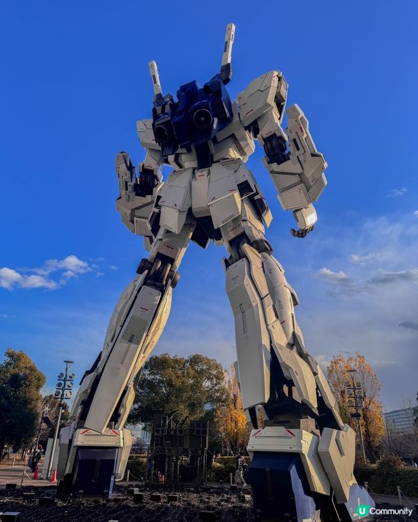 台場打卡必訪！1:1 獨角獸高達變形秀 + 高達旗艦店