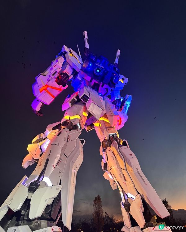 台場打卡必訪！1:1 獨角獸高達變形秀 + 高達旗艦店