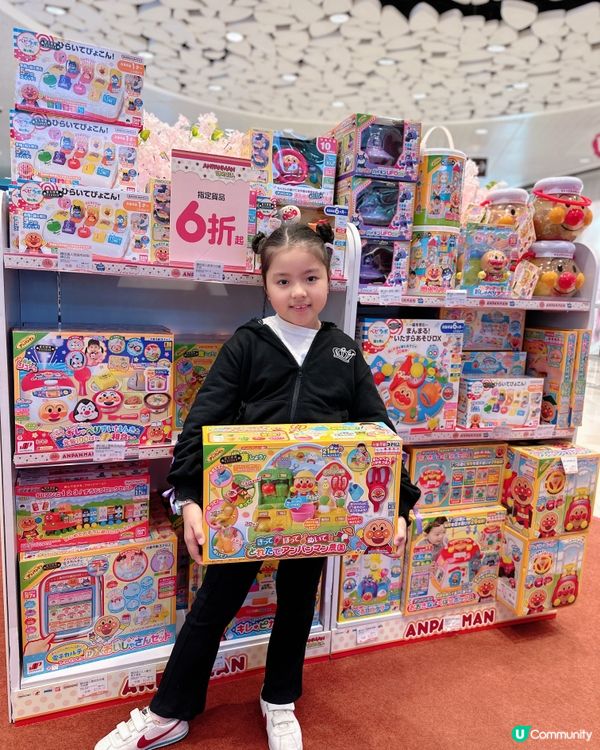 麵包超人春日祭，屯門V city商場驚喜啓幕