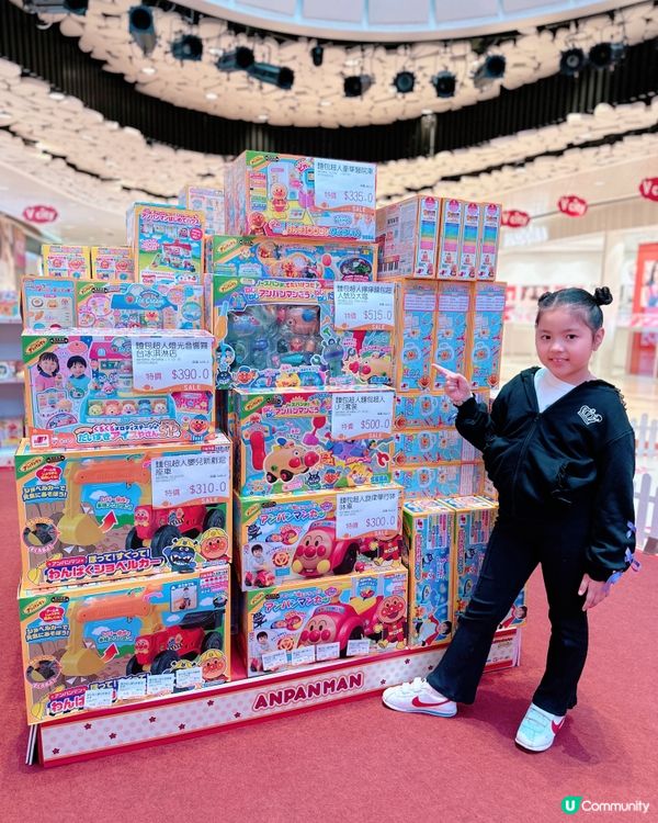 麵包超人春日祭，屯門V city商場驚喜啓幕