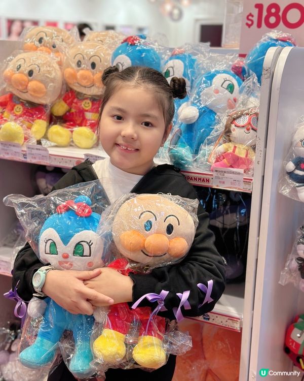 麵包超人春日祭，屯門V city商場驚喜啓幕