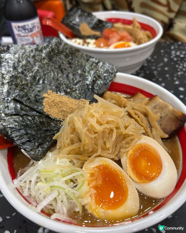 荃灣人氣拉麵🍜  特盛魚介豚骨拉麵，滿足你嘅胃！