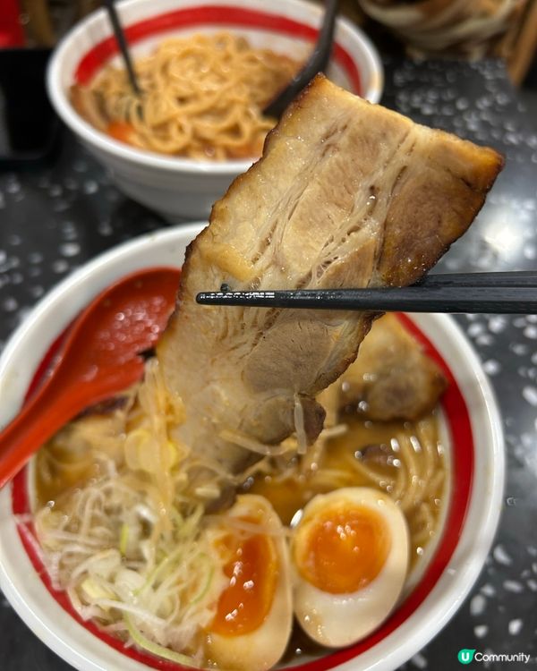 荃灣人氣拉麵🍜  特盛魚介豚骨拉麵，滿足你嘅胃！