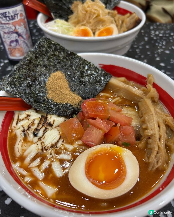 荃灣人氣拉麵🍜  特盛魚介豚骨拉麵，滿足你嘅胃！