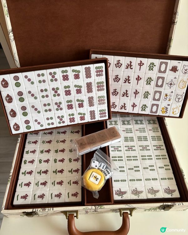 🐻‍❄️新年換新麻雀🀄️正版小熊維尼麻雀套裝🧰