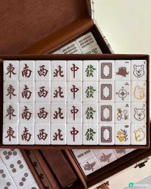 🐻‍❄️新年換新麻雀🀄️正版小熊維尼麻雀套裝🧰