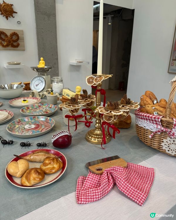 PMQ鄰近的藝術麵包展覽🥐🥨🥖