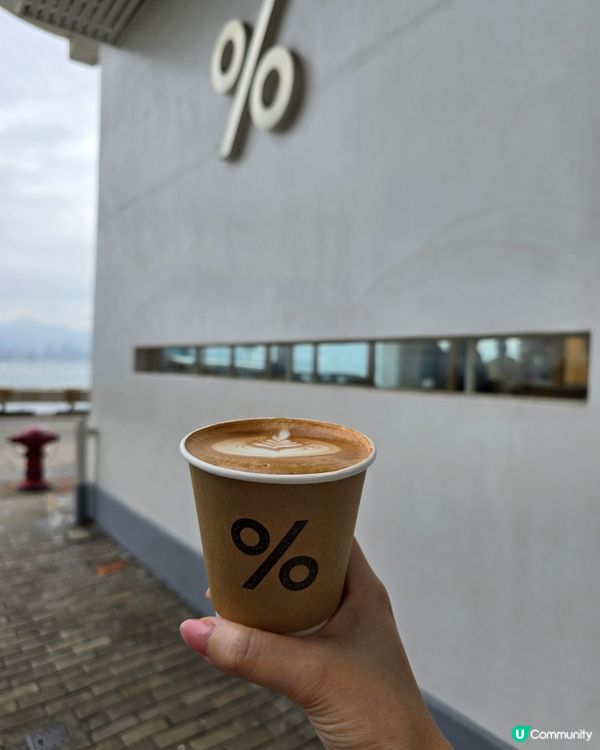 西環海邊嘆咖啡☕️  % 無敵海景