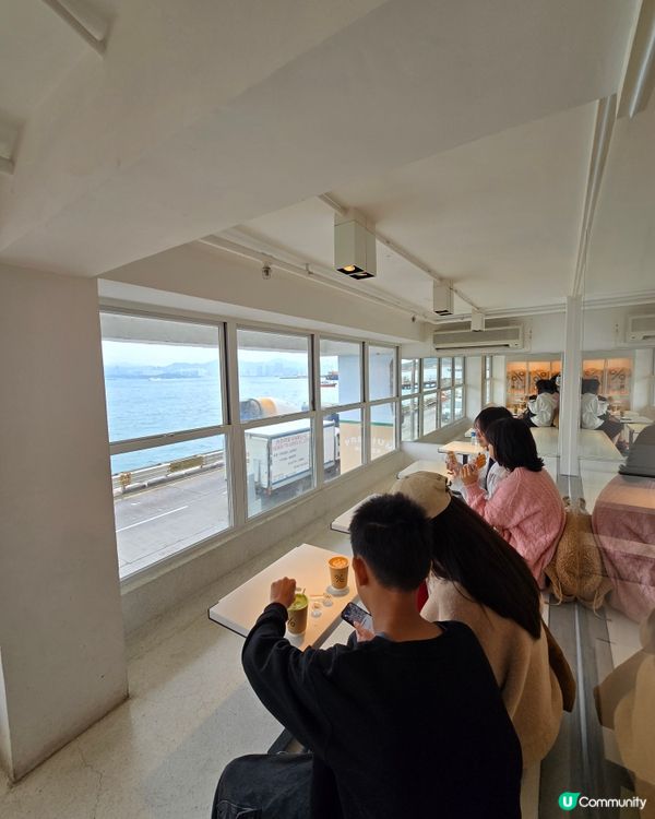 西環海邊嘆咖啡☕️  % 無敵海景