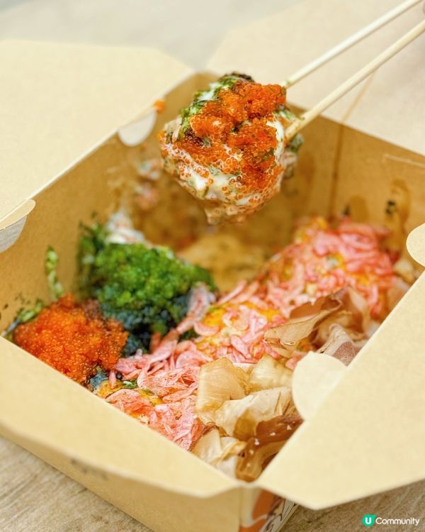 旺中章魚燒😋超多口味！每盒限時減$3！超抵食！