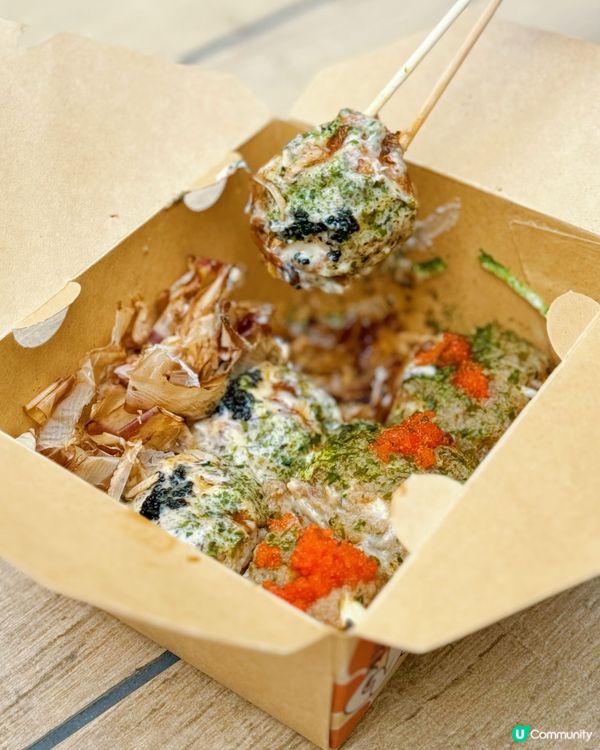 旺中章魚燒😋超多口味！每盒限時減$3！超抵食！