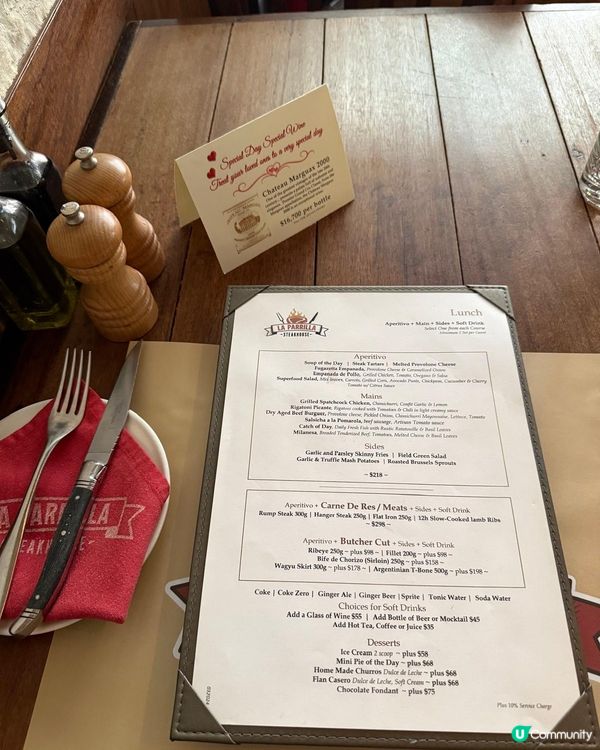 中環高質牛排🥩 招牌cheesecake無敵😍