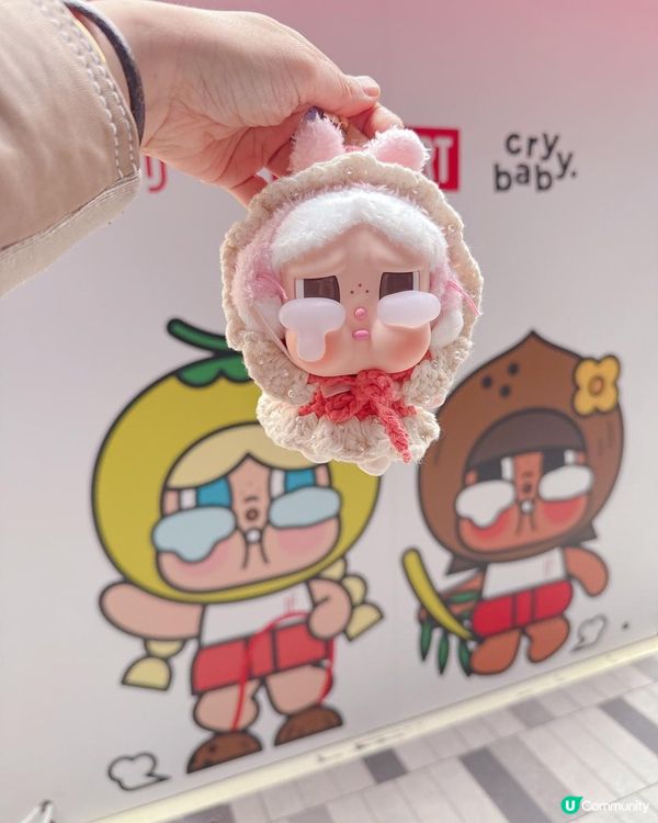 CRYBABY迷必去影相打卡