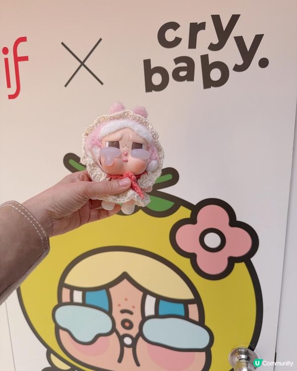 CRYBABY迷必去影相打卡