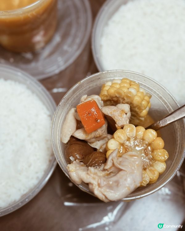 近期Threads大熱 唐記金湯淮山栗子雞肉湯飯🍚