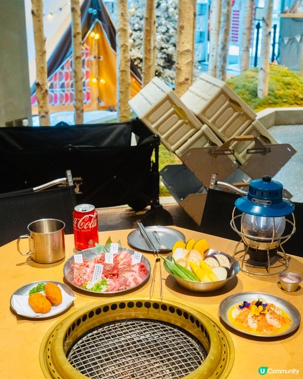 𓂃.𓈒尖沙咀𓎏ෆ.ᐟ鬧市中的露營燒肉體驗𓈒𓂃.