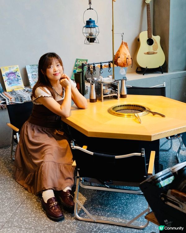 𓂃.𓈒尖沙咀𓎏ෆ.ᐟ鬧市中的露營燒肉體驗𓈒𓂃.