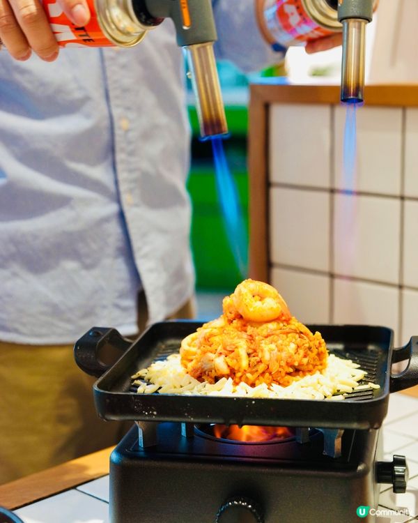 𓂃.𓈒旺角𓎏ෆ.ᐟ打卡瀑布拉絲芝士炒飯𓈒𓂃.