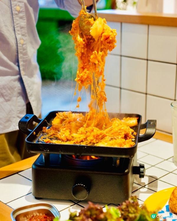 𓂃.𓈒旺角𓎏ෆ.ᐟ打卡瀑布拉絲芝士炒飯𓈒𓂃.