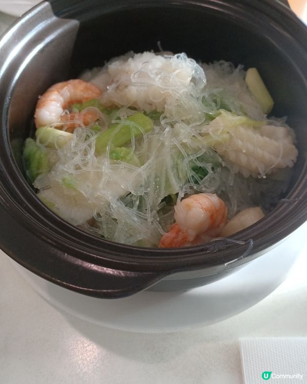 雜菜粉絲蝦祿煲