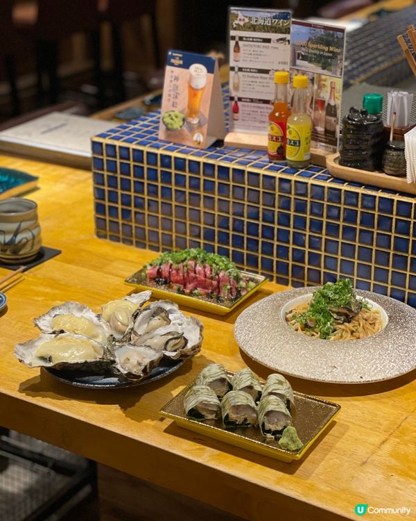 𓂃.𓈒銅鑼灣𓎏ෆ.ᐟ主打生蠔的日式居酒屋𓈒𓂃.