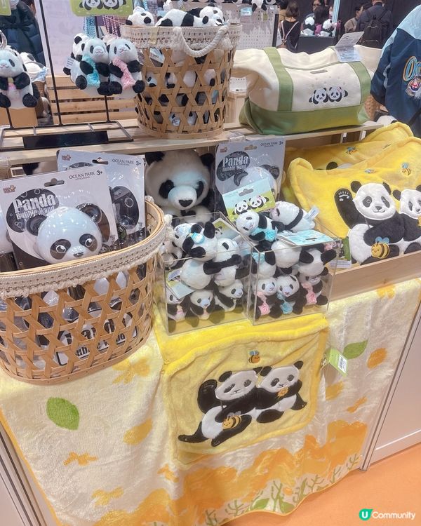 ## 海洋公園店仔掃貨 🐼🛍️