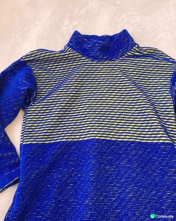 三宅一生藍黃裙(Funbid)